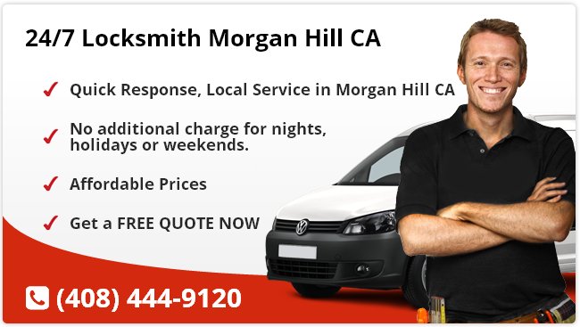 24 Hour Locksmith Morgan Hill CA